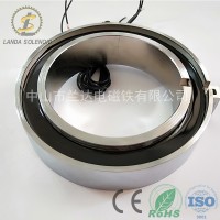 定制吸盘式 圆形起重电磁铁 H15525 24V直流电源