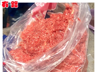 冷冻鸡架肉泥批发 宠物冻干零食生品鸡肉原料板冻鸡肉泥图2