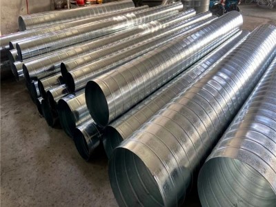 螺旋风管/马鞍/弯头/天圆地方/风阀/烟罩/直径大小规格定做图4