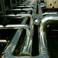 设备管道保温施工队换热站玻璃棉管铁皮保温工程