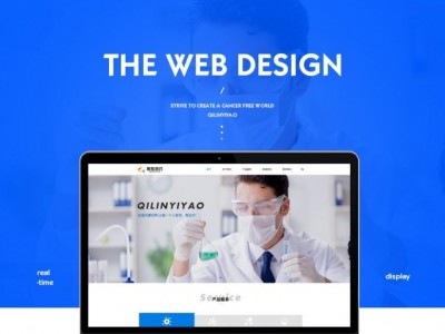 网站建设案例:麒麟医药官网