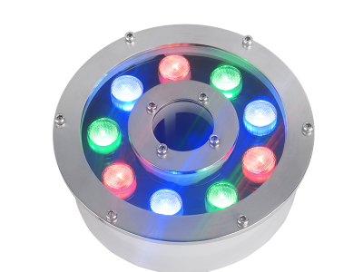 华亮星涌泉灯dc24v七彩变色led外控灯光秀七彩灯具