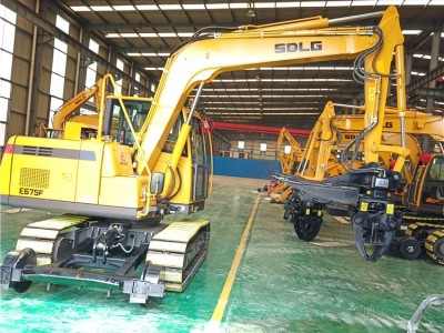 钩机铁路枕木更换机 轨道枕更换夹具新型铁路施工设备挖机换枕夹图4