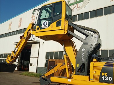 挖掘机升降驾驶室改装 火车平仓驾驶楼升降改装厂家天诺图5