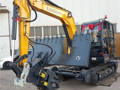 轨道枕木更换夹具 新型铁路施工设备改装 铁路枕木铺设机图6