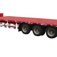 锣响挂车 低平板半挂车 鹅颈  轻型挂车厂家 物流运输挂车