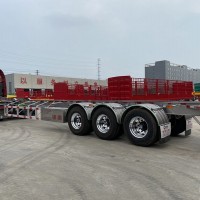 锣响40英尺骨架车 轻型半挂车生产厂家 集装箱式运输车