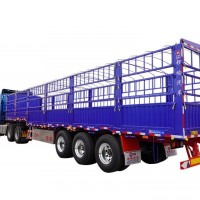 锣响挂车 新国标13米半挂车 空气悬架 超级盘刹 前桥提升