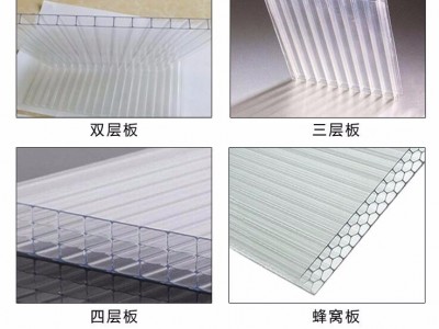 深圳工程阳光板_商场顶棚_防火隔热阳光板图2