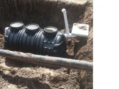 湖北龙康PE吹塑一体式三格化粪池-污水理产品制造商图3