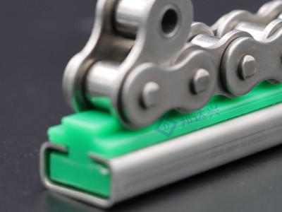 生产工业输送设备配件 U型聚乙烯链条导轨可定制自润滑尼龙导轨图2