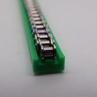 厂家可根据图纸定做生产塑料导轨垫条PE导轨导条高分子链条导轨