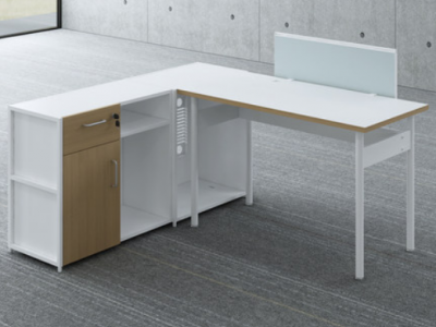 沈阳鑫斯玛特单双人员工办公工作电脑办公桌屏风卡位工位定制批发图2