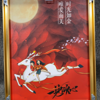 数字奖牌、生日快乐不锈钢奖牌、趣味