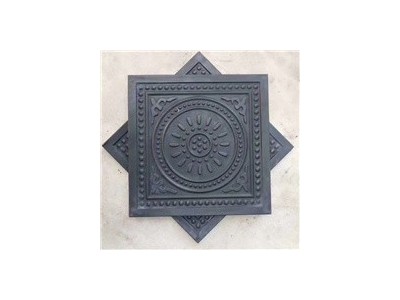 水泥仿古砖模具图片-花池砖塑料模具