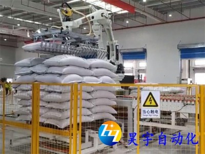 码垛机器人是机器与计算机程序结合的产物