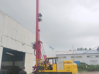 隧道边坡支护钻机 气动轮式潜孔钻机 隧道加固打孔机图3