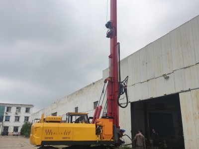 隧道边坡支护钻机 气动轮式潜孔钻机 隧道加固打孔机图6