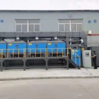 山西印染厂用活性炭吸附催化燃烧装置