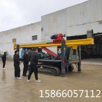 气动光伏式打桩机 液压螺旋钻轮式打桩机 全新长螺旋地基引孔机