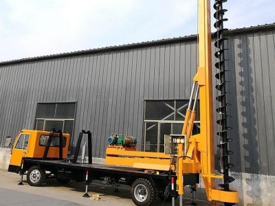 气动光伏式打桩机 液压螺旋钻轮式打桩机 全新长螺旋地基引孔机图4