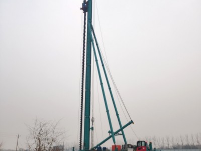 长螺旋式吊打一体机 气动凿岩一次性成孔 全新折叠杆打井机图2