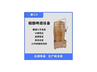 鹤壁康之兴鲜啤 啤酒生产线 小型啤酒酿造设备 欢迎来地考察图1