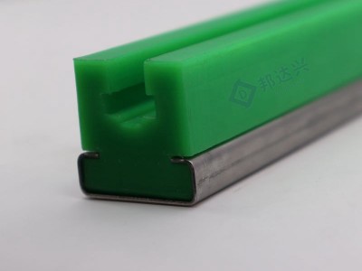 聚乙烯链条导轨12a双排u型导轨输送环形导轨塑料滑块导向件