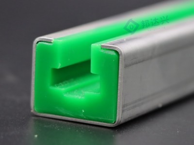 德州山字形链条导轨 绿色耐磨导轨图3