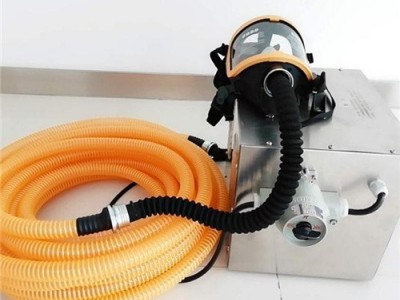 四人用送风式长管呼吸器 电动长管空气呼吸器20米管