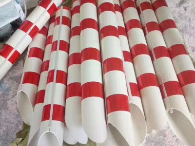 供应电力拉线警示管,电力拉线保护套管 厂家定做图3