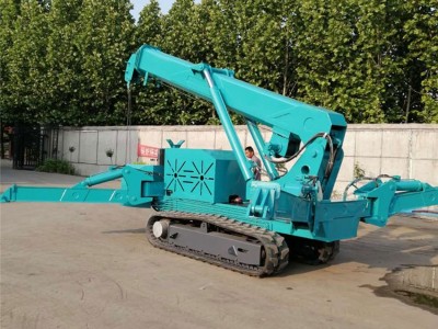 蜘蛛吊车型号 多吨位微型蜘蛛起重机 履带行走可遥控图3