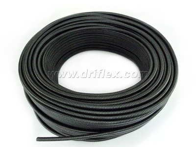 黑色包塑金属软管/波浪型金属软管配铁镀锌直接头图4