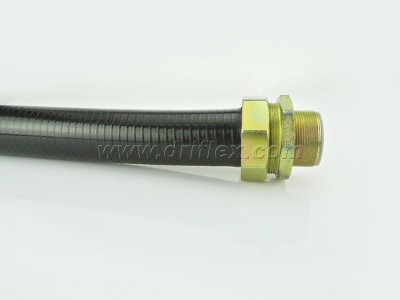 平包塑金属软管/加棉线平包管配不锈钢直接头图2