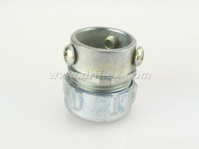 镀锌卡套式接头/三螺栓锁紧螺母型号DN10-100图2