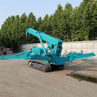 蜘蛛式履带吊车 3吨小型起重机