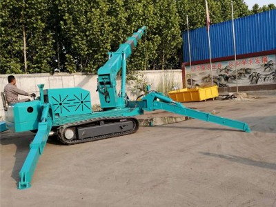 小型蜘蛛吊车 可配玻璃吸盘 蜘蛛式多功能抓取吊车图2