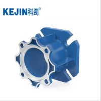 NMRV铝材料涡轮蜗杆减速机配件输出法