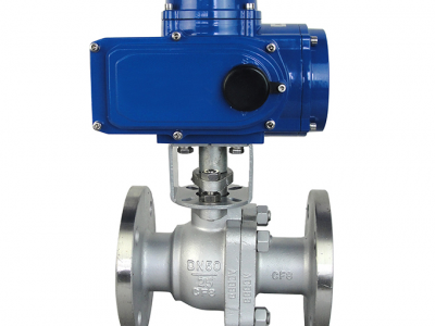 Q941F不锈钢法兰电动球阀