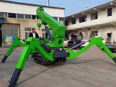 微型履带蜘蛛吊 8吨蜘蛛吊车 颜色好看外形美观