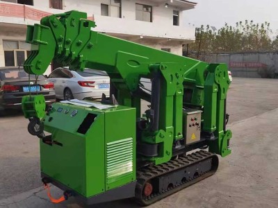蜘蛛式吊车 可带载伸缩 蜘蛛微型吊车 聚坤5吨蜘蛛吊可租可售图3