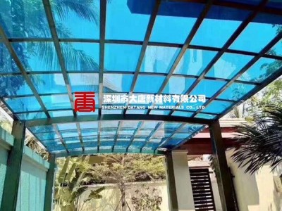 南山透明耐力板_蛇口湖蓝雨棚耐力板零售