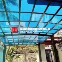 南山透明耐力板_蛇口湖蓝雨棚耐力板零售