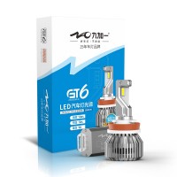 九加一汽车LED前照灯蓝鹦GT6高亮聚光