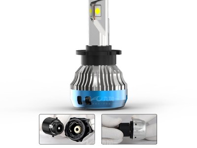 九加一汽车前照灯HD2/4原装接头对接图2