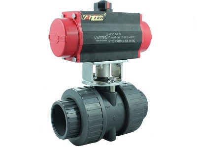 PVC球阀水处理应用阀门 塑料球阀使用寿命图2