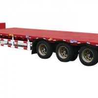 锣响挂车 低平板半挂车 鹅颈  轻型挂车厂家 物流运输挂车