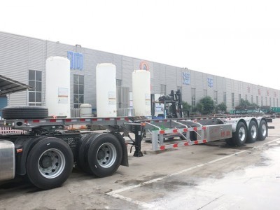 锣响挂车 新国标挂车 45英尺骨架车 轻型半挂车 空气悬架