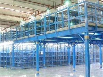 延庆彩钢钢构工程厂家-福鑫腾达彩钢工程承揽钢结构平台图2