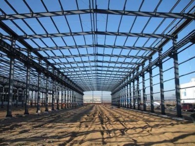 顺义彩钢钢构工程企业~福鑫腾达彩钢工程承揽钢结构框架图3